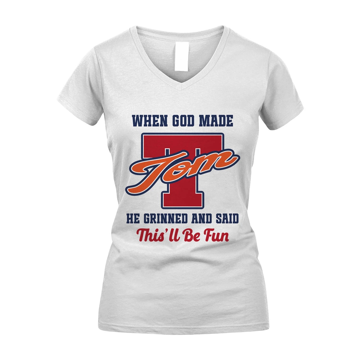 God Made Your Name Custom Shirt TOM M1-16
