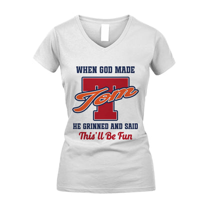 God Made Your Name Custom Shirt TOM M1-16