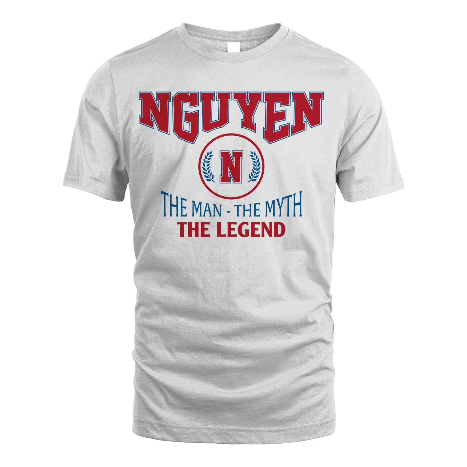 The Man The Myth The Legend Jet Style Shirt NGUYEN M1-9