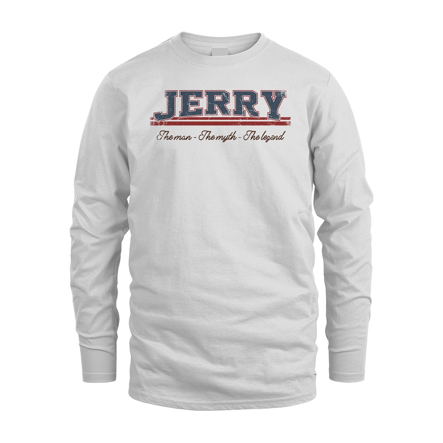 The Man The Myth The Legend Vintage Shirt JERRY M1-6