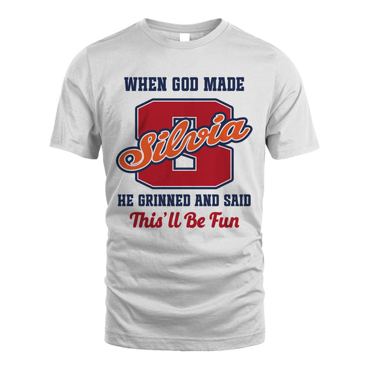 God Made Your Name Custom Shirt SILVIA M1-16