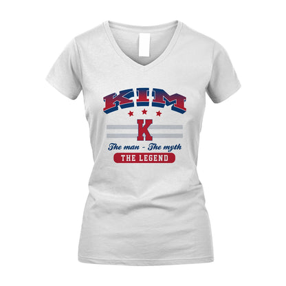 The Man The Myth The Legend With Your Name Shirt KIM M1-35