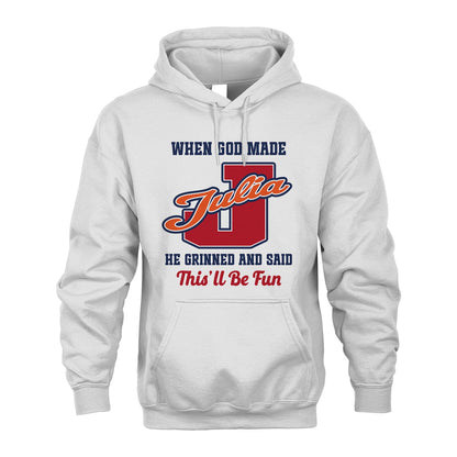 God Made Your Name Custom Shirt JULIA M1-16