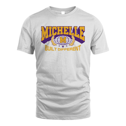 Your Name Built Different Sporty Shirt MICHELLE M1-32