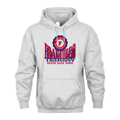 Your Name Never Back Down Shirt FRANCISCO M1-33