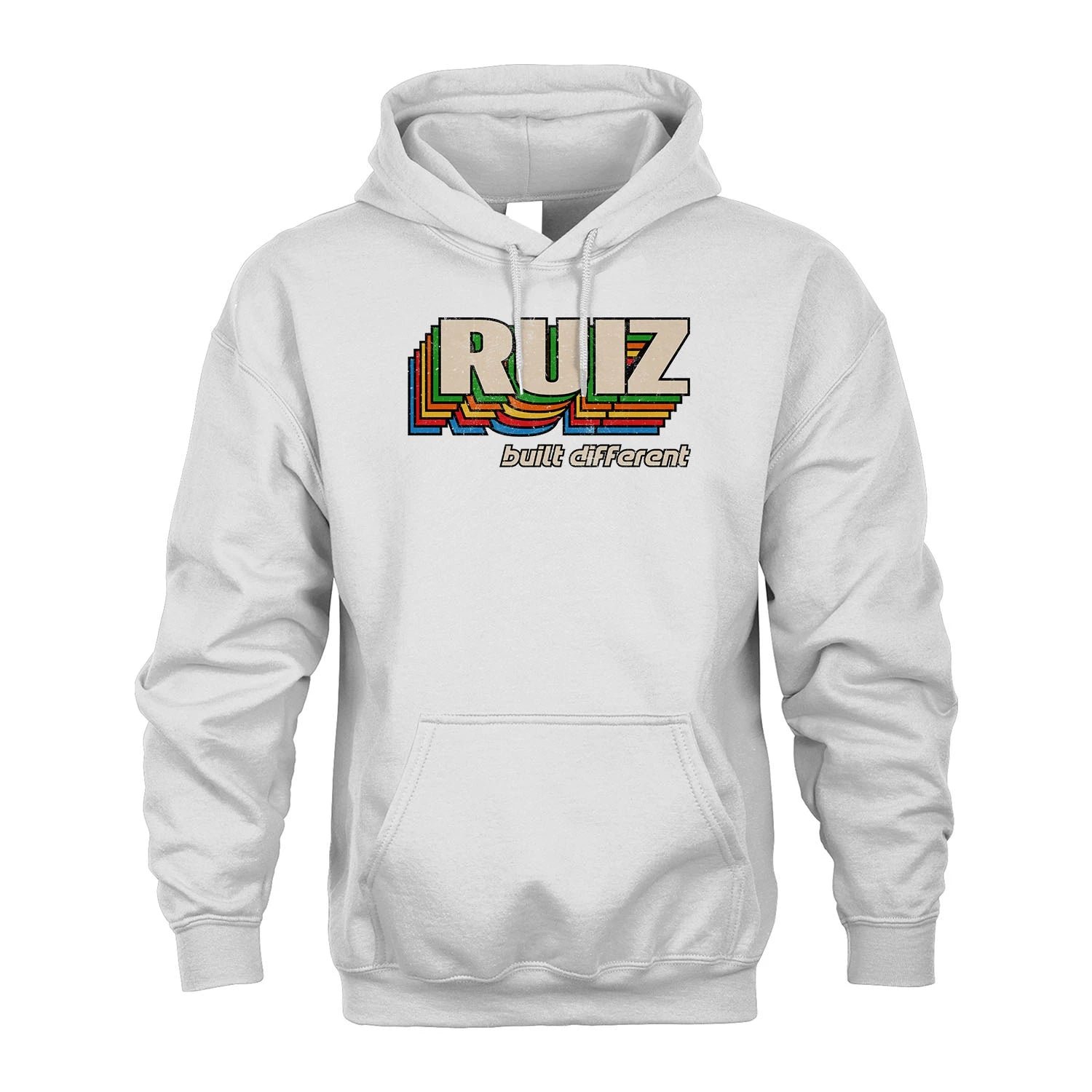 Your Name Built Different Retro Shirt RUIZ M1-26