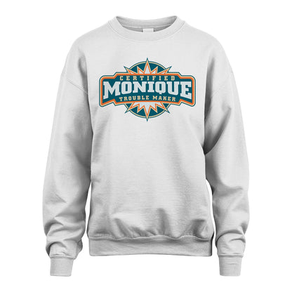 Certified Your Name Trouble Maker Shirt MONIQUE M1-36
