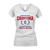 Women's V-Neck T-Shirt