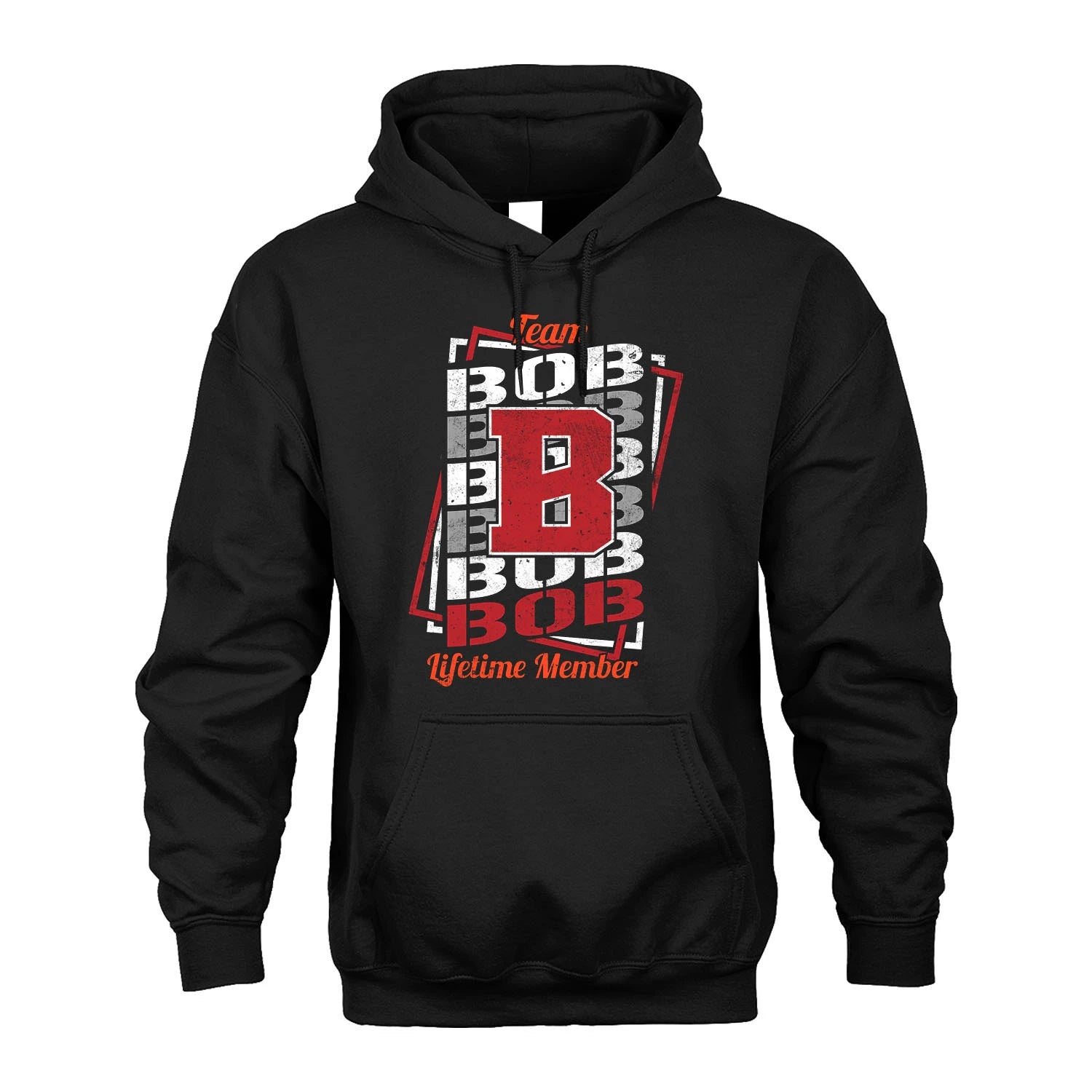 Team Your Name Lifetime Member Sporty Shirt BOB M1-25