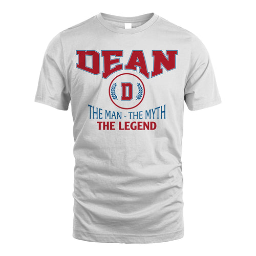 The Man The Myth The Legend Jet Style Shirt DEAN M1-9