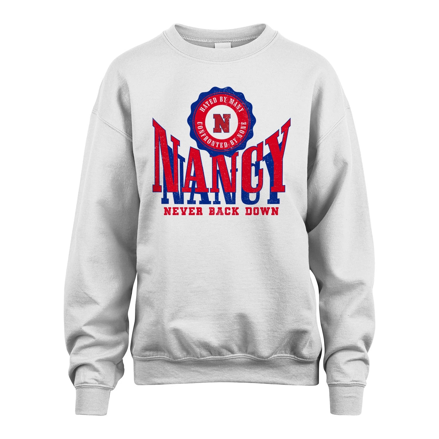 Your Name Never Back Down Shirt NANCY M1-33