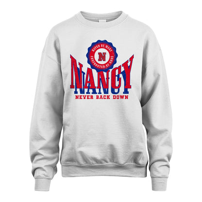 Your Name Never Back Down Shirt NANCY M1-33