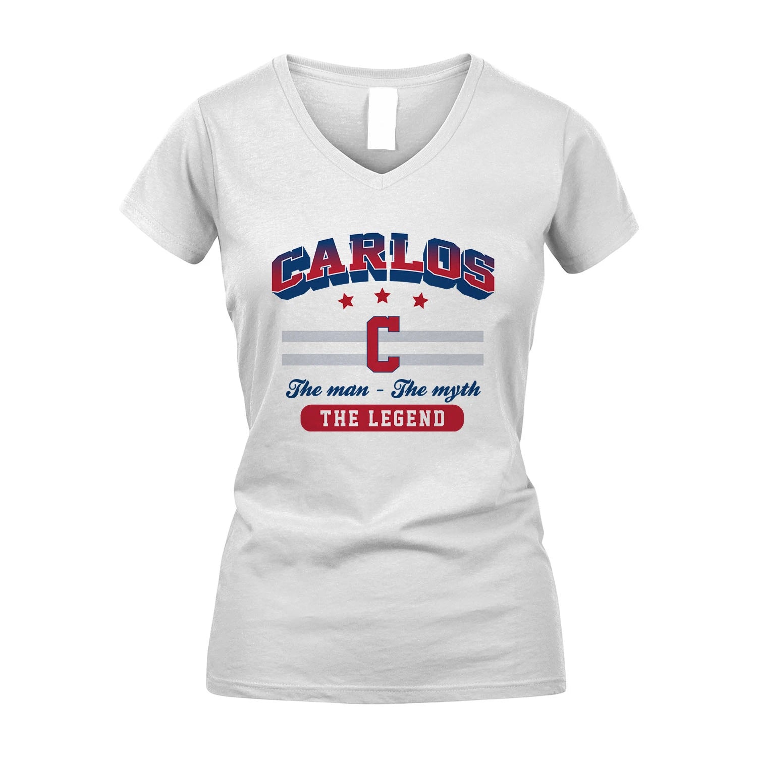 The Man The Myth The Legend With Your Name Shirt CARLOS M1-35