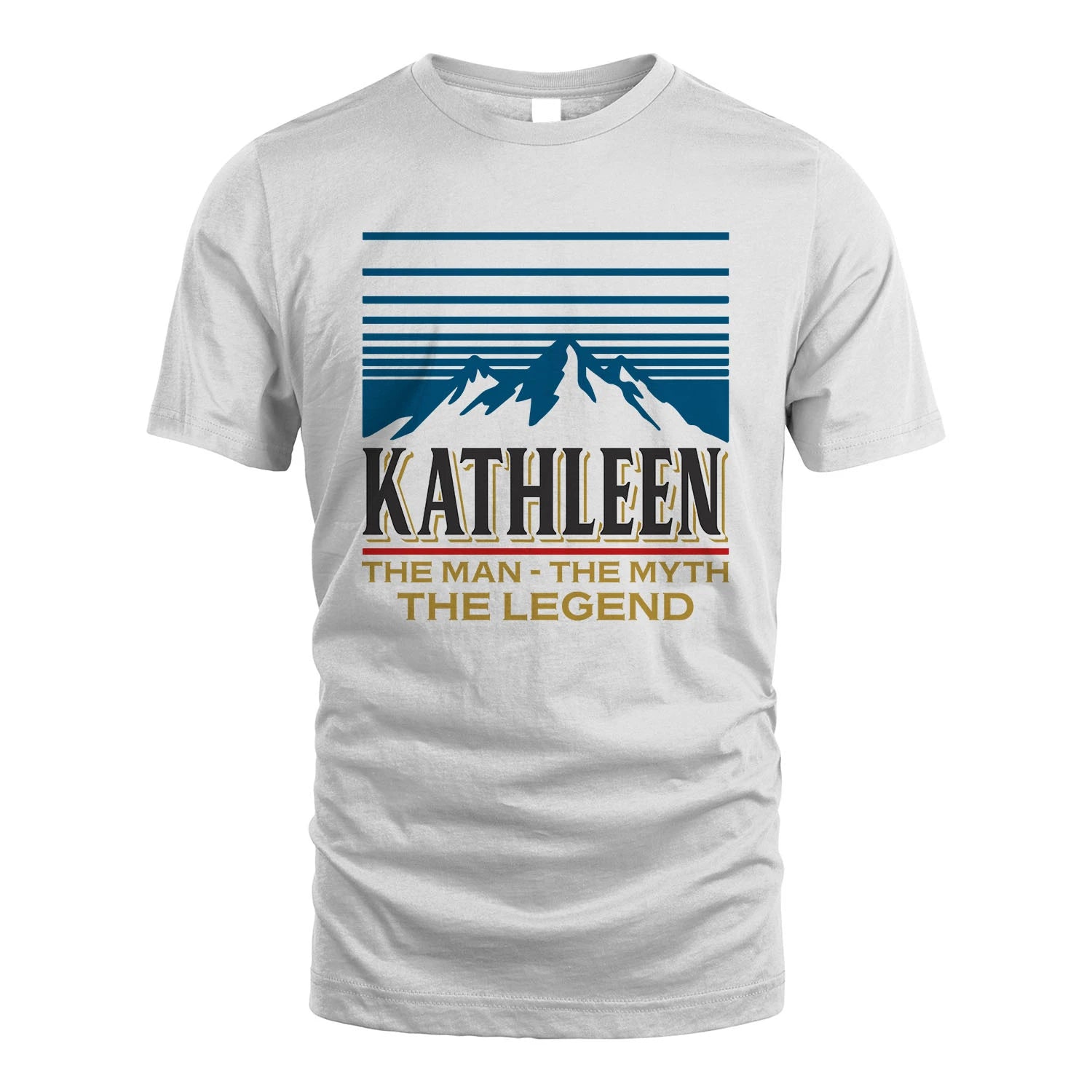 The Man The Myth The Legend Vintage Mountain Shirt KATHLEEN M1-19