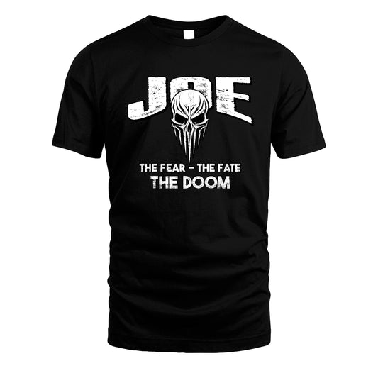 The Fear The Fate The Doom Skull Shirt JOE M1-39