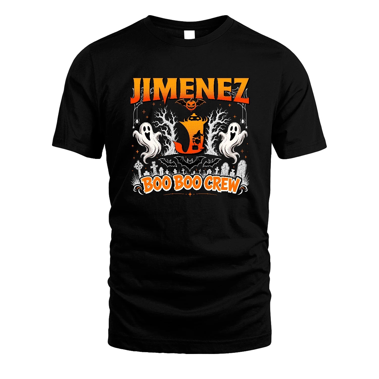 Boo Boo Crew Halloween Custom Name Shirt JIMENEZ M1-28