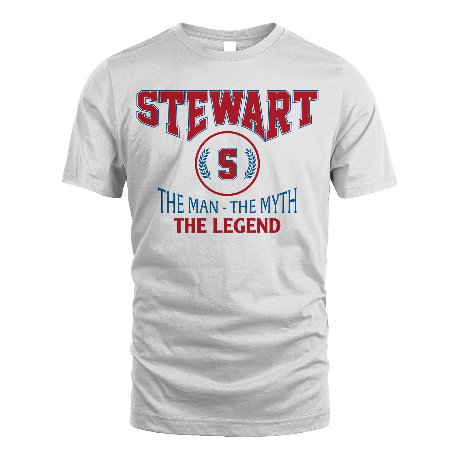The Man The Myth The Legend Jet Style Shirt STEWART M1-9