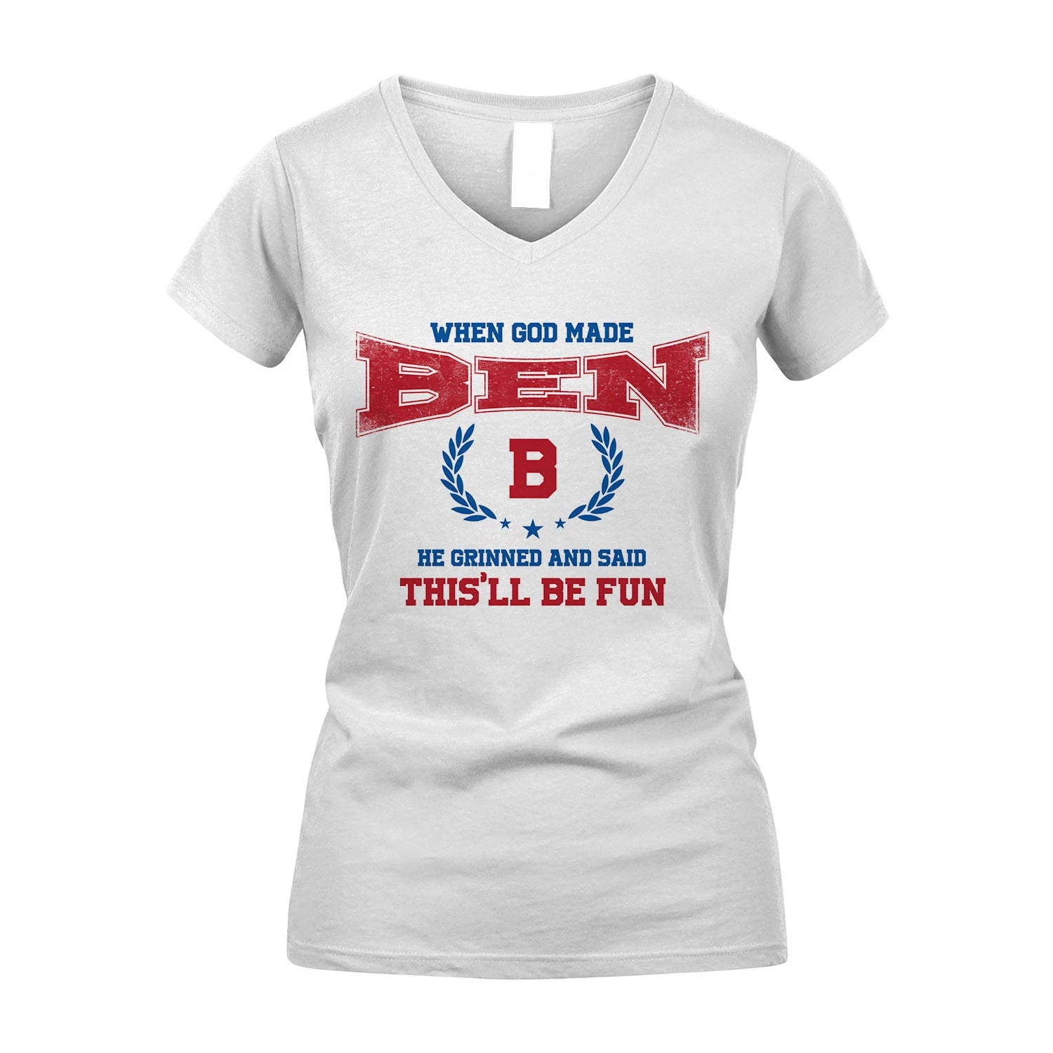 When God Made He Grinned And Said This'll Be Fun Shirt BEN M1-12