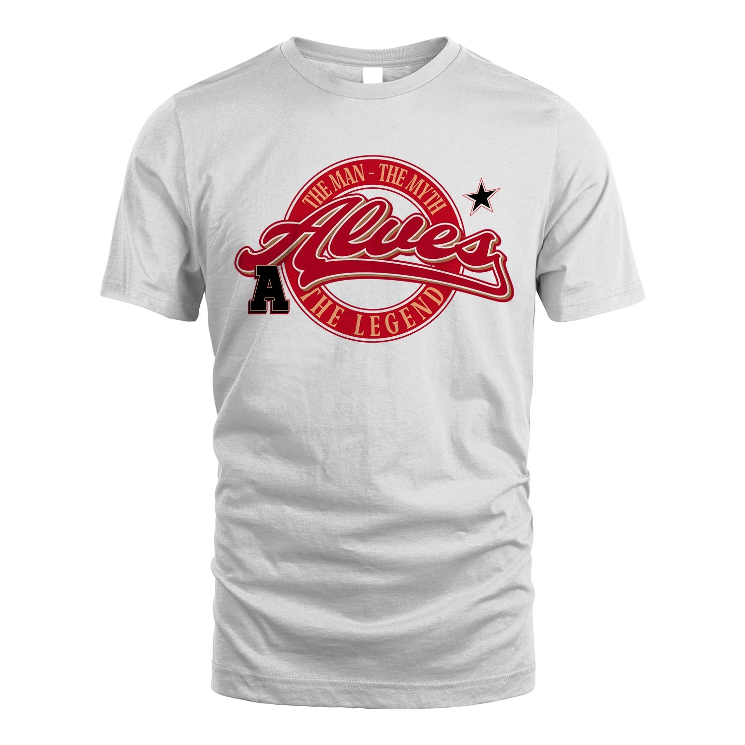 The Man The Myth The Legend Sporty Shirt ALVES M1-14