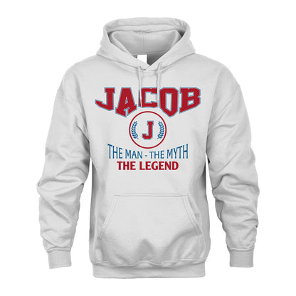 The Man The Myth The Legend Jet Style Shirt JACOB M1-9
