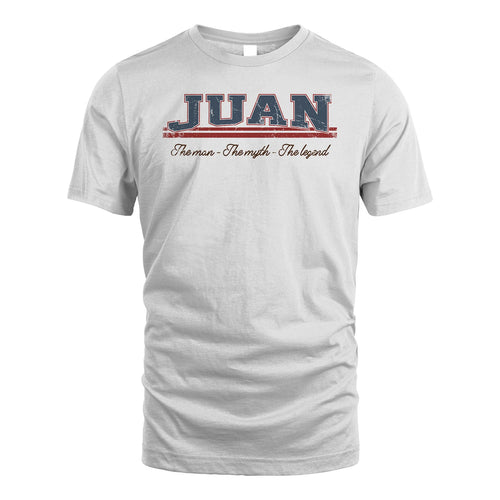 The Man The Myth The Legend Vintage Shirt JUAN M1-6