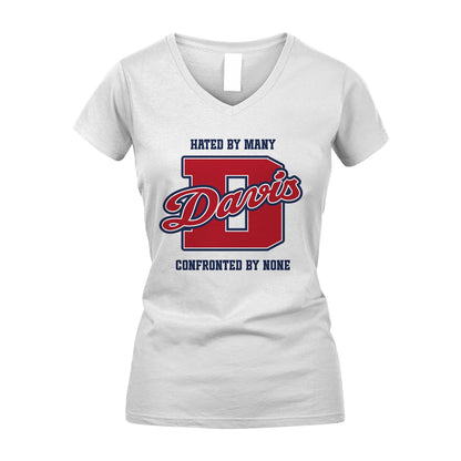 Hated By Many Confronted By None Personalized Name Shirt DAVIS M1-8