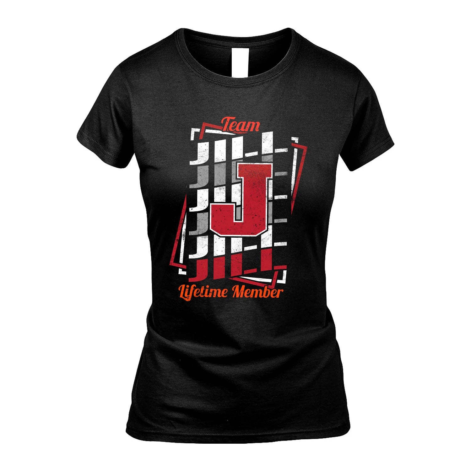 Team Your Name Lifetime Member Sporty Shirt JILL M1-25