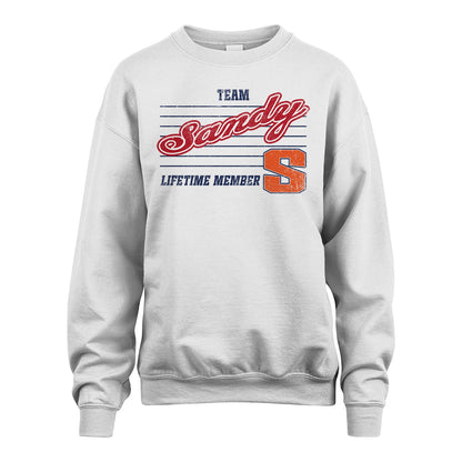 Team Your Name Lifetime Member Vintage Shirt SANDY M1-24