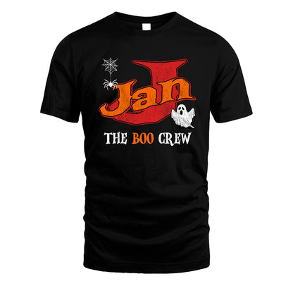 The Boo Crew Halloween Custom Name Shirt JAN M1-22