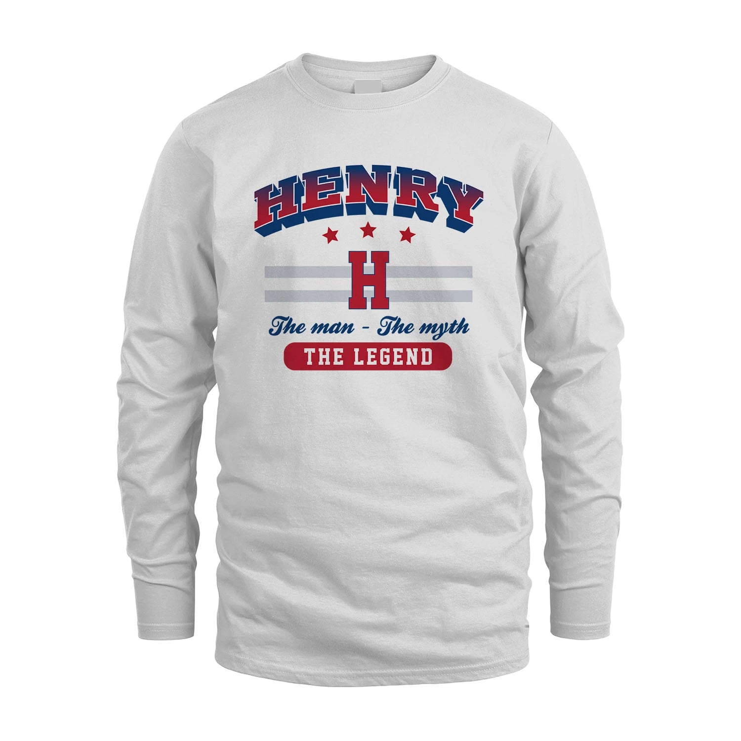 The Man The Myth The Legend With Your Name Shirt HENRY M1-35