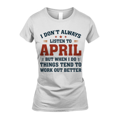 I Don't Always Listen To... APRIL M1-2