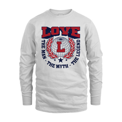 The Man The Myth The Legend Logo Shirt LOVE M1-30
