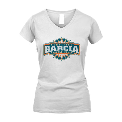 Certified Your Name Trouble Maker Shirt GARCIA M1-36