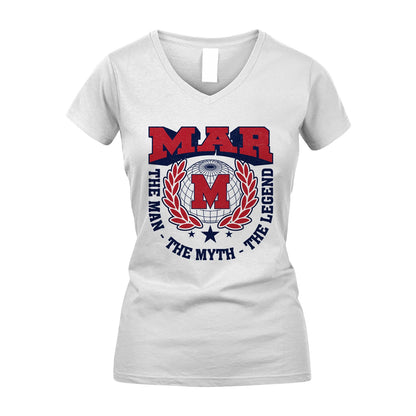The Man The Myth The Legend Logo Shirt MAR M1-30