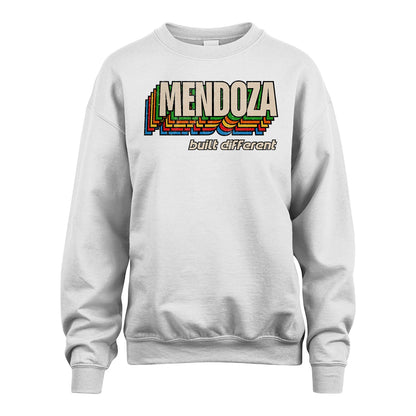 Your Name Built Different Retro Shirt MENDOZA M1-26