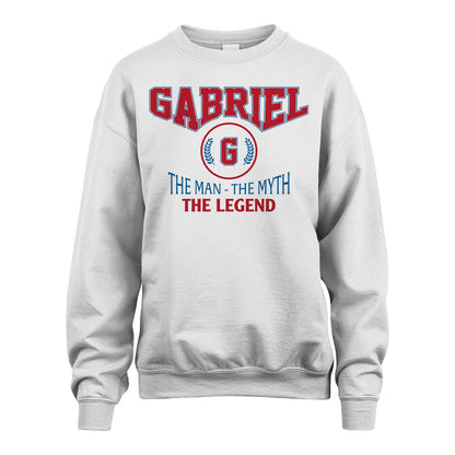 The Man The Myth The Legend Jet Style Shirt GABRIEL M1-9