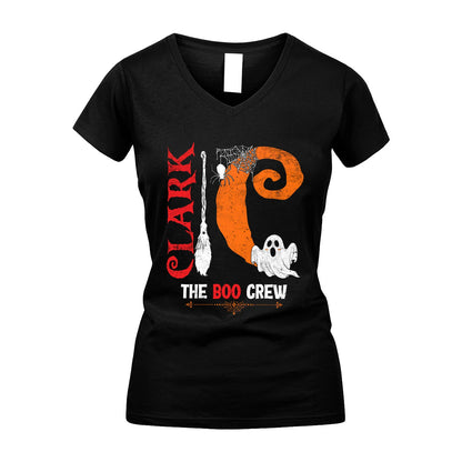 The Boo Crew Halloween With Your Name Shirt CLARK M1-23