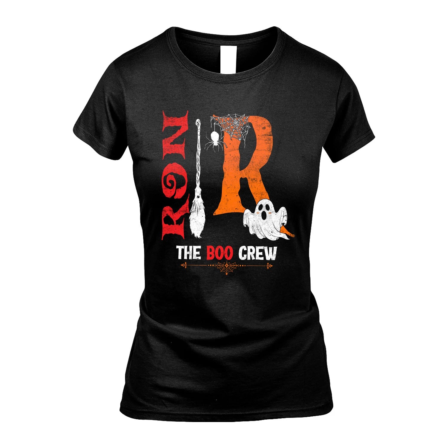 The Boo Crew Halloween With Your Name Shirt RON M1-23