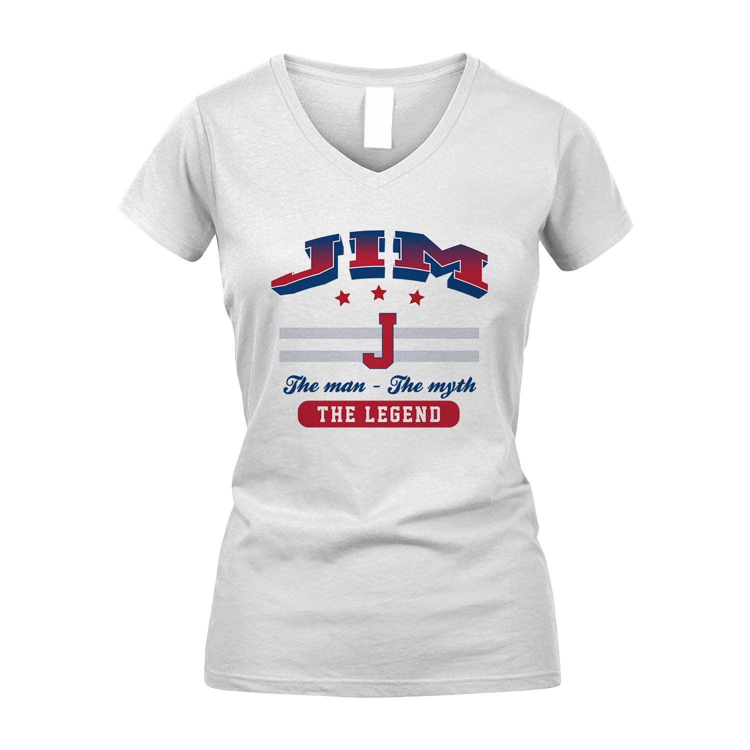 The Man The Myth The Legend With Your Name Shirt JIM M1-35