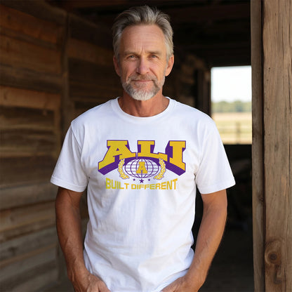 Your Name Built Different Sporty Shirt ALI M1-32