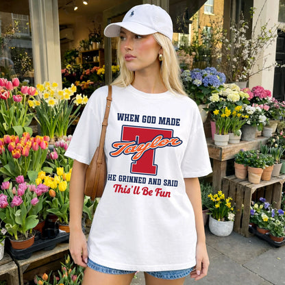 God Made Your Name Custom Shirt TAYLOR M1-16