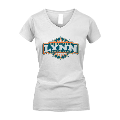 Certified Your Name Trouble Maker Shirt LYNN M1-36