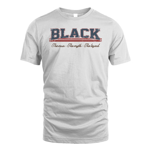 The Man The Myth The Legend Vintage Shirt BLACK M1-6