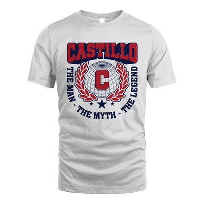 The Man The Myth The Legend Logo Shirt CASTILLO M1-30