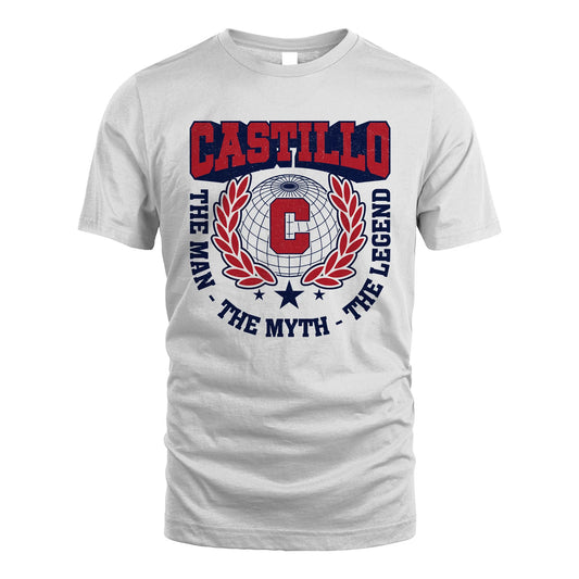 The Man The Myth The Legend Logo Shirt CASTILLO M1-30