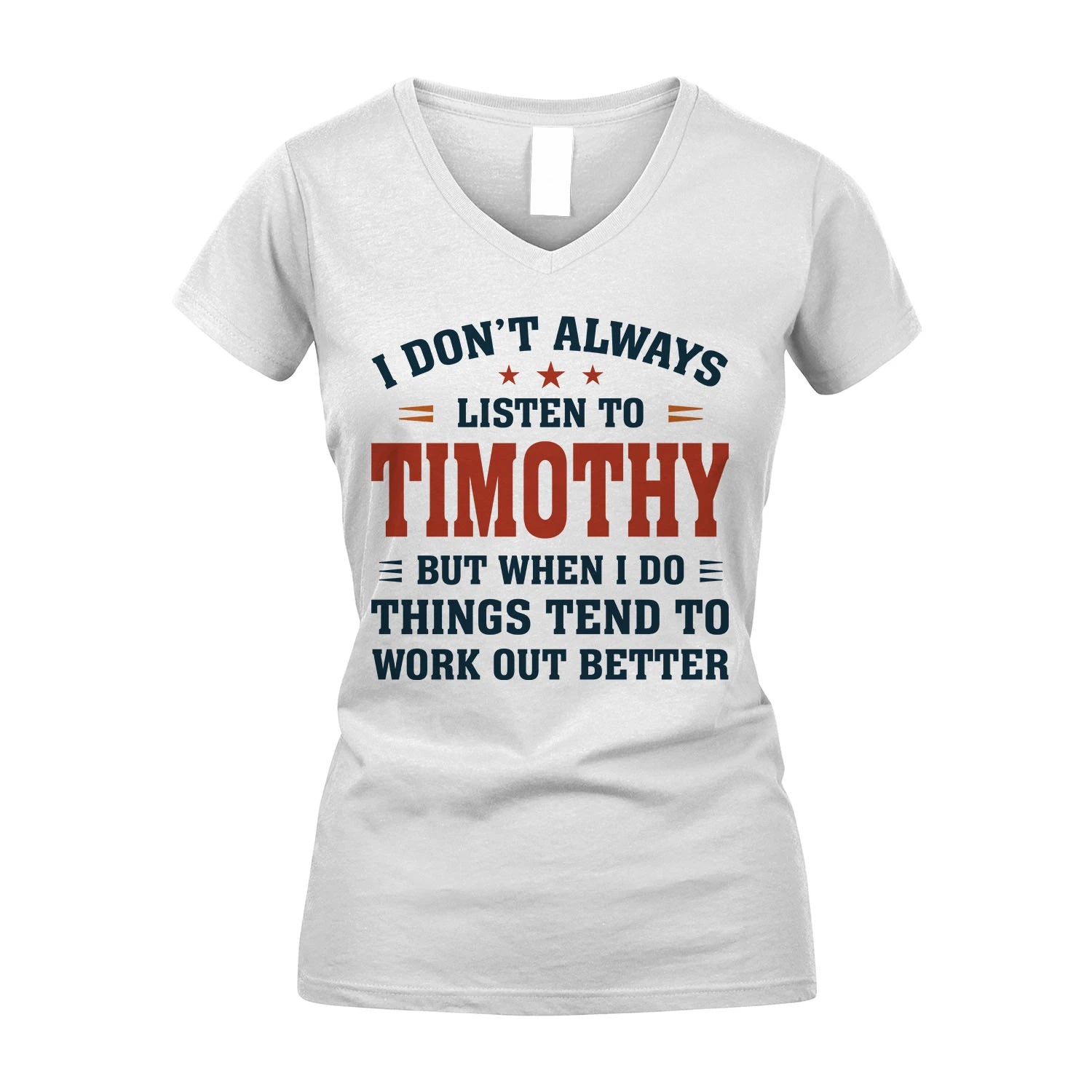 I Don't Always Listen To... TIMOTHY M1-2
