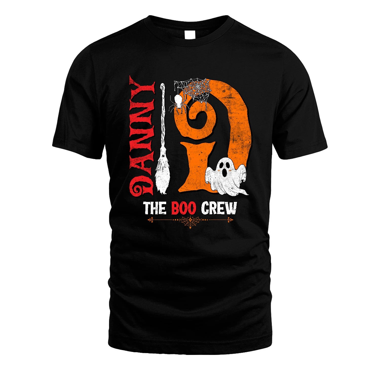 The Boo Crew Halloween With Your Name Shirt DANNY M1-23