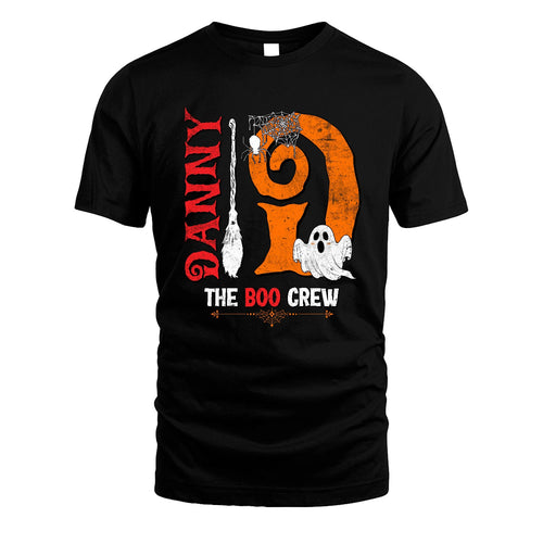 The Boo Crew Halloween With Your Name Shirt DANNY M1-23