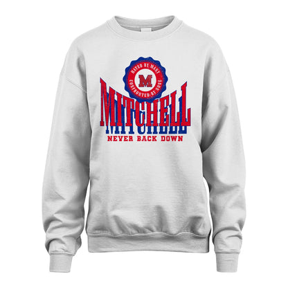 Your Name Never Back Down Shirt MITCHELL M1-33