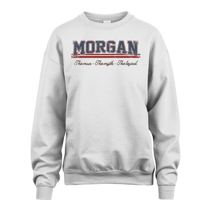 The Man The Myth The Legend Vintage Shirt MORGAN M1-6